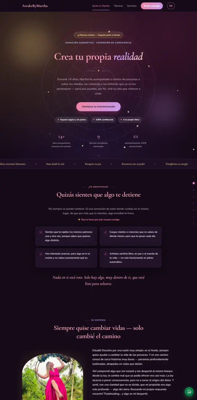 Recorrido por el sitio de AwakeByMartha